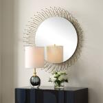 Aga Round Mirror Mirrors Gold 11
