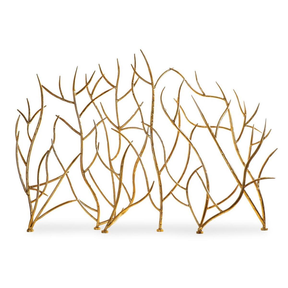 Gold Branches Decorative Fireplace Screen Accessories Accessories 2 Gold Branches Decorative Fireplace Screen Accessories Accessories 2