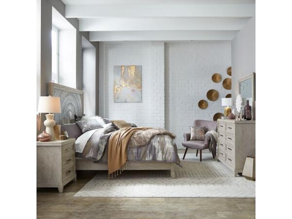 Belmar King Panel Bed, Dresser & Mirror, Night Stand Bedroom Sets Bedroom Sets