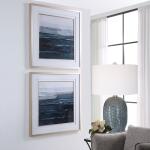 Rising Blue Framed Prints, S/2 - Image 7