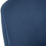 Brie Armless Chair, Sapphire, 2 Per Box, Priced Each Chairs Blue 17