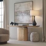 Dialogue Ottoman, Tan Ottomans & Poufs Cream 15