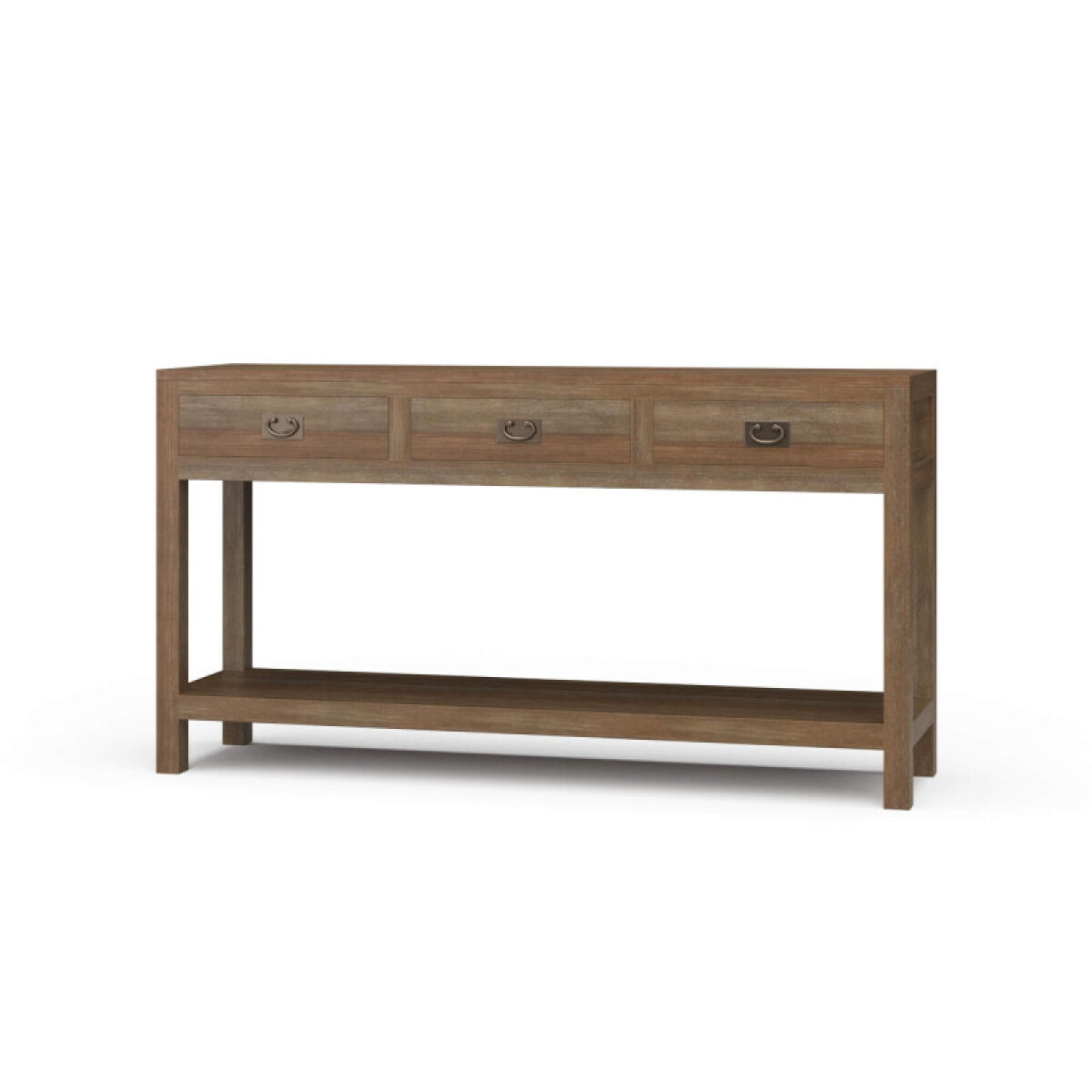 9056a4513d035710f54db75135436bb6 Kagu 3 Drawer Narrow Console - Image 1