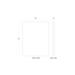 Papillon Pink On Canvas 36 X 48 W/o Frame - Image 3