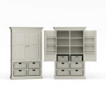 Sonoma Storage Cabinet W/ Baskets