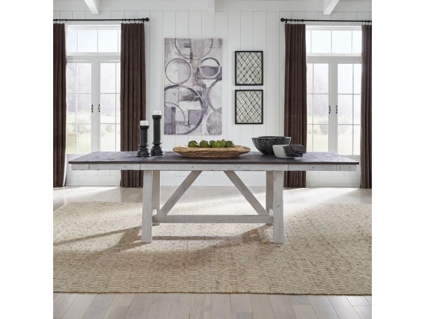 Farmhouse Trestle Table Dining Tables Dining Tables