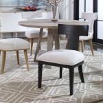 Idris Armless Chair, Charcoal Chairs & Benches Black 15