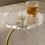Waveney Drink Table, Brass - Image 11