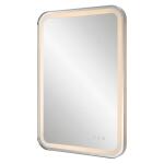 Crofton Lighted Vanity Mirror, Nickel Mirrors Mirrors 21
