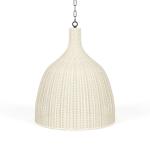 Hampton Rattan Pendant Large Lighting Bramble 14