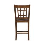 Santa Rosa 24 Inch Lattice Back Counter Chair Barstools Antique Honey 16