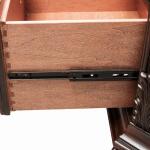 Messina Estates 3 Drawer Night Stand Nightstands Brown 17