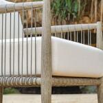 Borneo Outdoor Lounge Chair Outdoor Chairs Cream 41