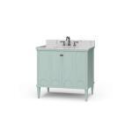 Eclipse Single Vanity W/ Sink & Marble Top