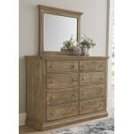 Carlisle LANDSCAPE MIRROR Bedroom Mirrors Brown 10