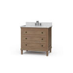 Hayward Single Vanity W/ Sink & Marble Top