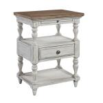 Farmhouse Reimagined 1 Drawer Night Stand - Image 3