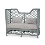 Rabana High Back Rattan Loveseat - Image 3