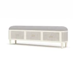 Lexington Bench W/ Rattan - Image 4