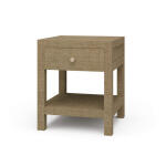 Kagu 1 Drawer Nightstand W/ Raffia Nightstands Bramble 26