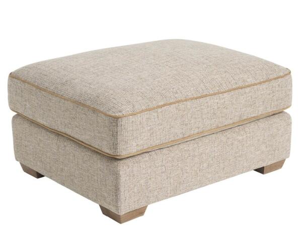 Liam Ottoman Ottomans & Poufs Cream 7