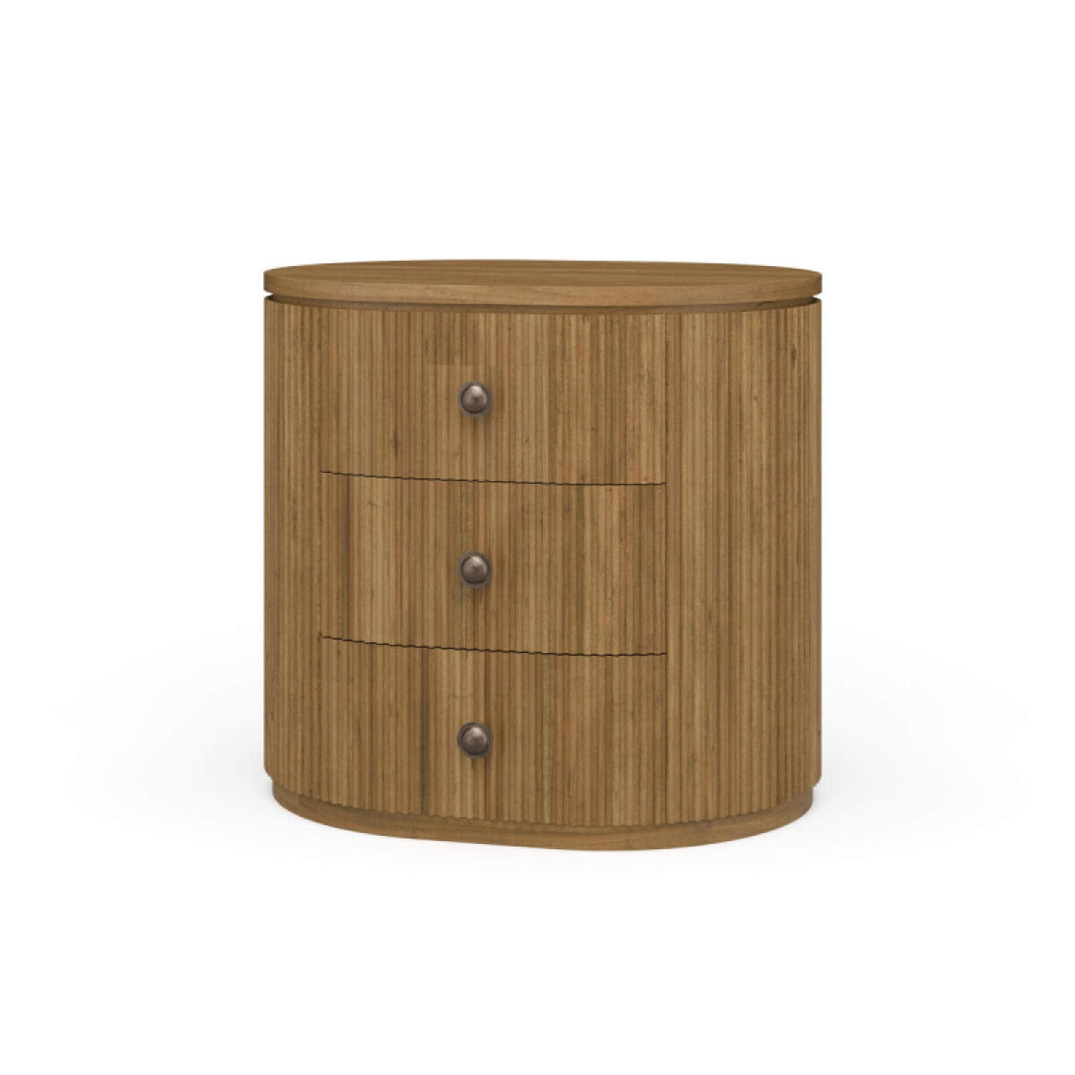 919da8d316de5973f944e3d6c83a5abf Kraton Oval Bedside Table - Image 1