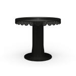 Scalloped Round Bistro Table