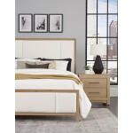 Crafted Cherry By Ben & Erin Napier King Upholstered Bed-white Fab - Image 7