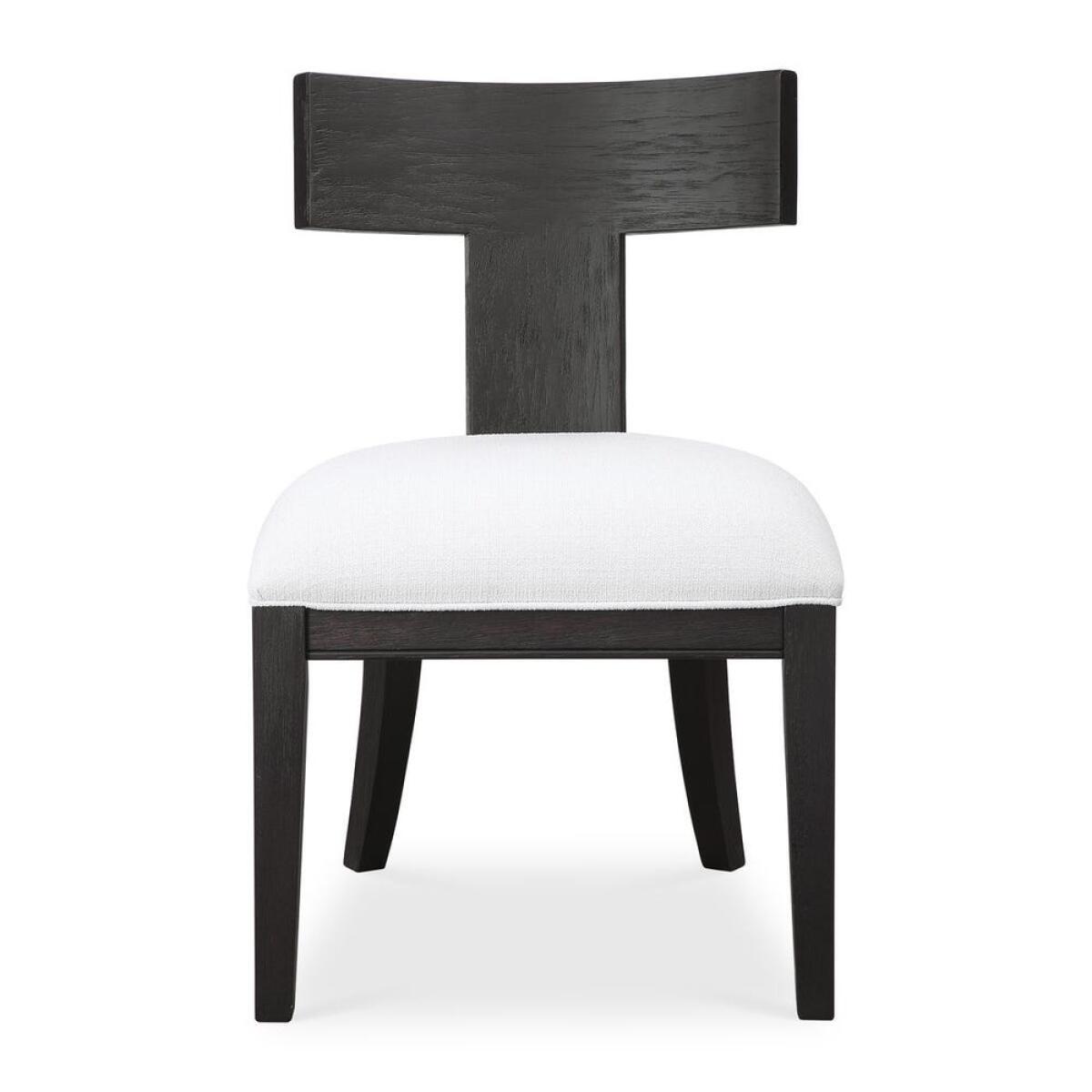 Idris Armless Chair, Charcoal Chairs & Benches Black 2 Idris Armless Chair, Charcoal Chairs & Benches Black 2