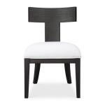 Idris Armless Chair, Charcoal Chairs & Benches Black 12