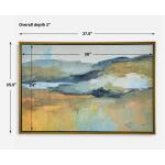 Folded Hills Framed Canvas Art Art 15