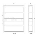 Metro Bookcase - Image 9
