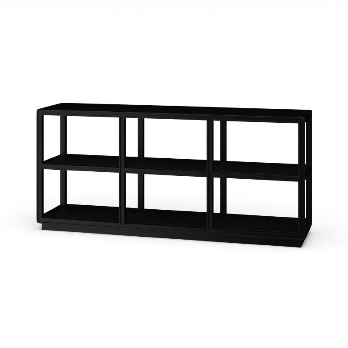 9241ead91cf074bd98b5e1fc3ced0c82 Cohan Console Table W/ Rattan - Image 1