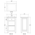 Americana Nightstand Cabinet - Image 4