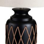 Gage Table Lamp Lighting Black 12