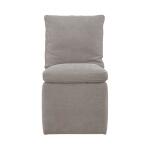 Accent Dining Chair w/ Casters - Truffle - Image 6