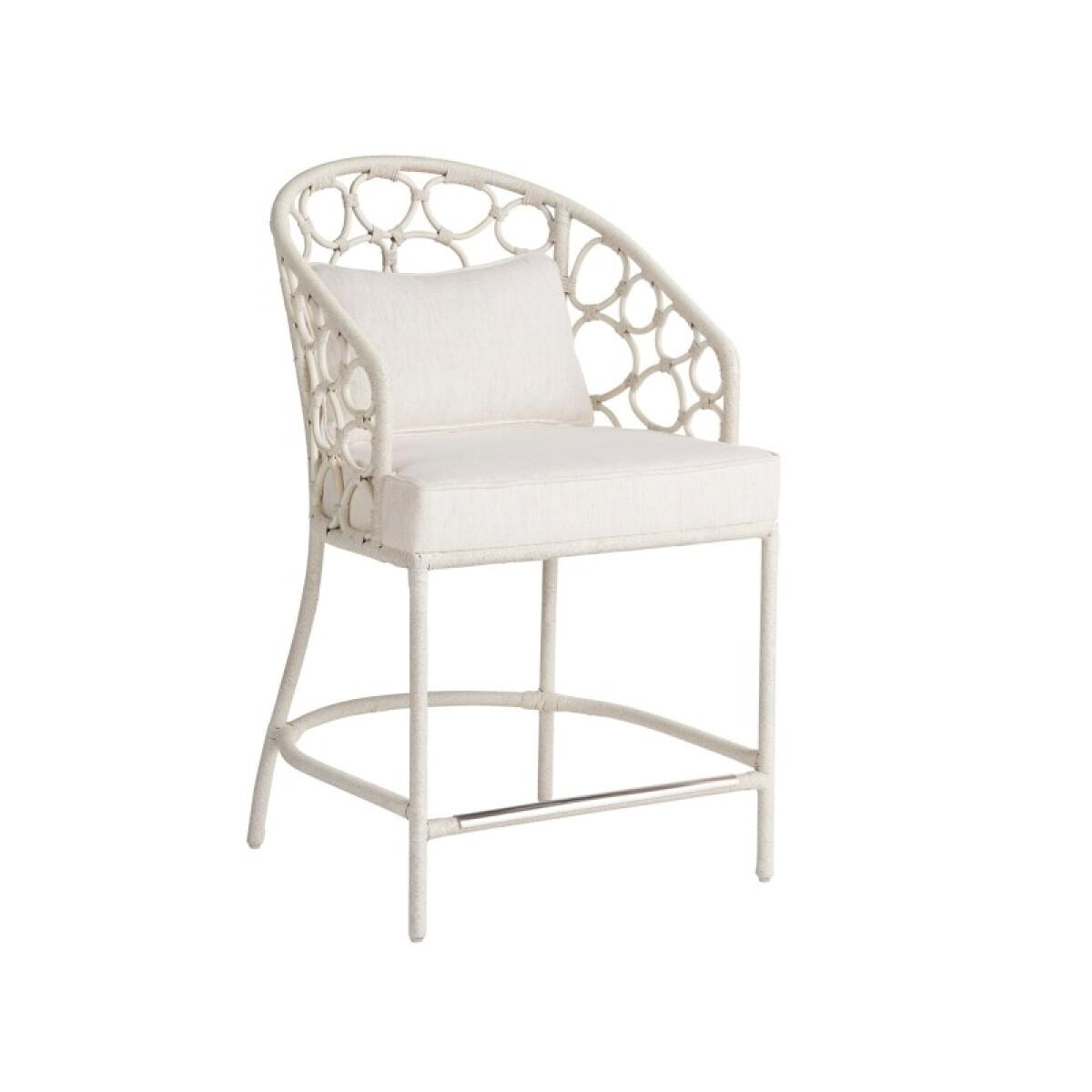 92efaef20d0f7ccf80ad99124f64e9c1 Weekender Coastal Living Home Collection Pebble Counter Chair - Image 1