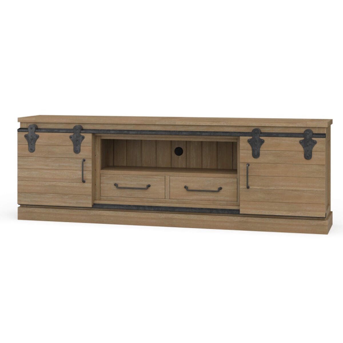 92f628ece1755a971fef7d96b6cb3966 Sonoma Narrow Media Console 84'' - Image 1