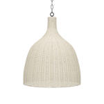 Hampton Rattan Pendant Large Lighting Bramble 11