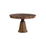 Origins Nichols Round Dining Table with Leaf Dining Tables Bassett Furniture 11