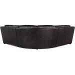 Sectionals 203 Revelin Reclining Sectional with Two-Piece Back Sectionals Black 23