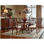 Cherry Grove Pedestal Table Complete