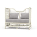 Rabana High Back Rattan Loveseat Loveseats Bramble 30