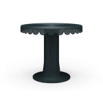 Scalloped Round Bistro Table