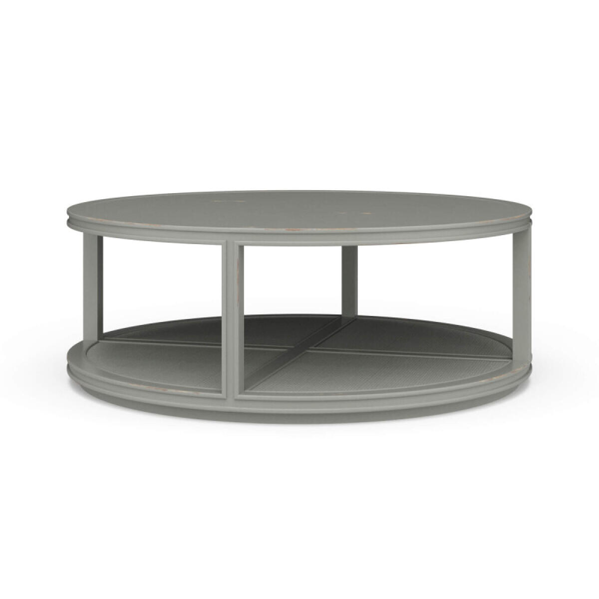 9428db76de76aa38acdf5fb7e924b6cd Cohan Round Coffee Table W/ Rattan - Image 1