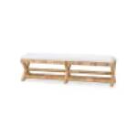 Renoir Rattan X Bench - Image 4