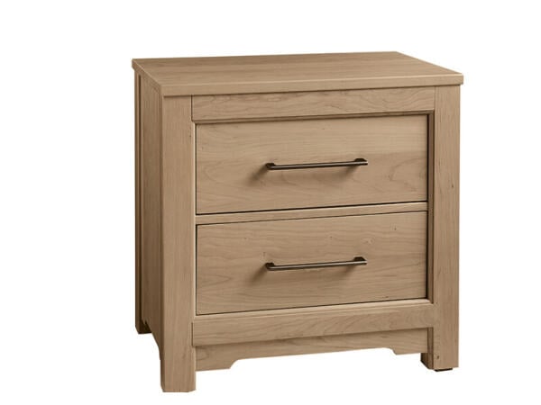 Crafted Cherry Bedroom by Ben & Erin Napier NIGHT STAND – 2 DRWR Nightstands Bleached