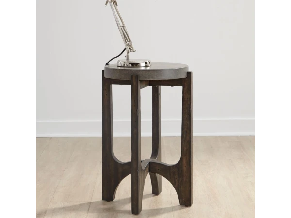 Cascade Chair Side Table Chairside Tables Brown