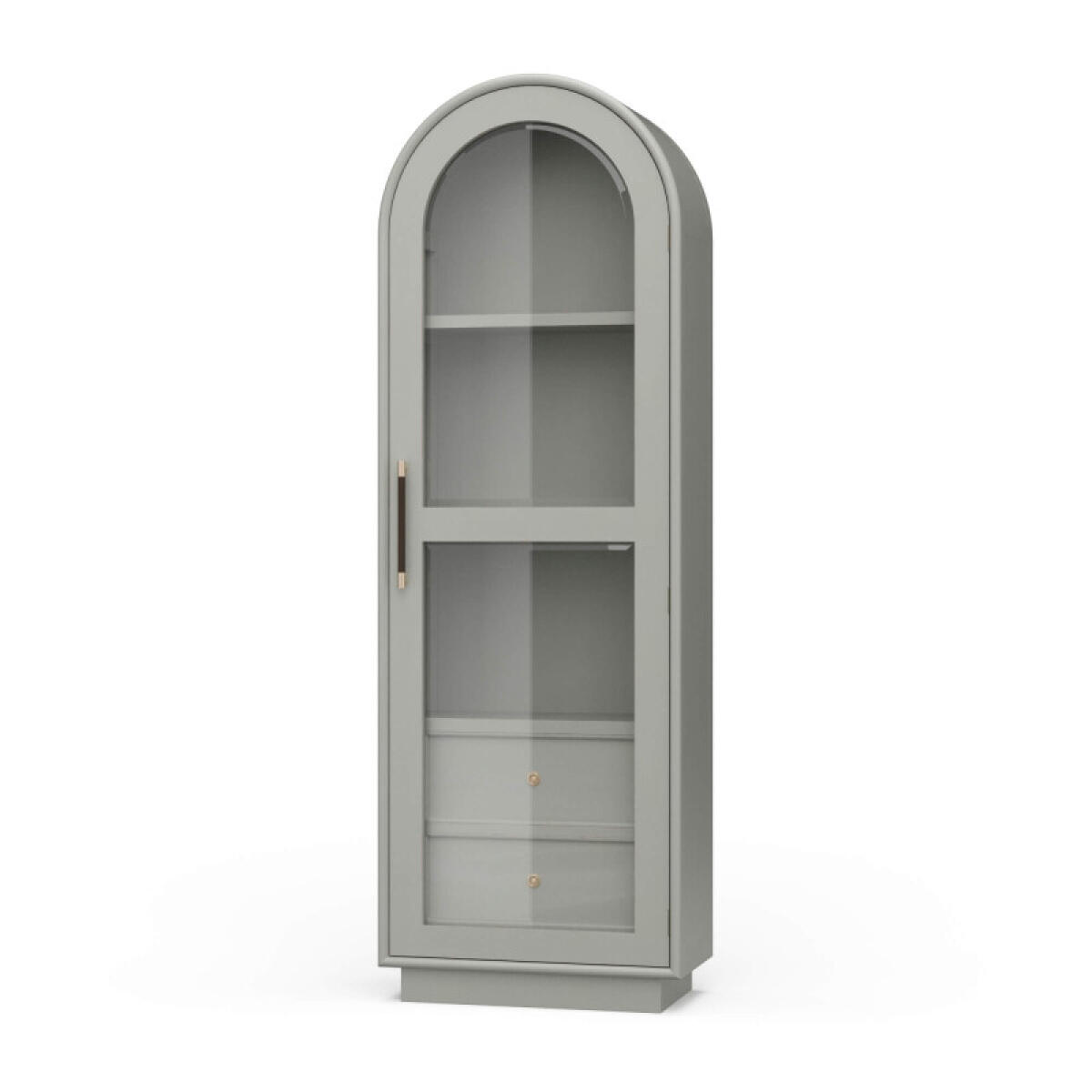 947e0a456bb5a193666748cd58917bcf Vannes Single Door Display Cabinet - Image 1