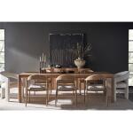 Magnolia Manor King Uph Bed, Dresser & Mirror Bedroom Sets Antique White & Weathered Bark 12